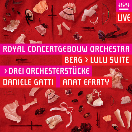 Anat Efraty - Lulu Suite Drei Orchesterstucke Music CD