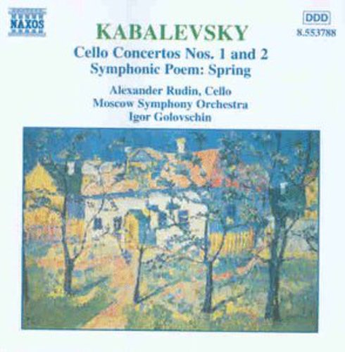Alexander Rudin - Cello Concertos & Spring [CD]