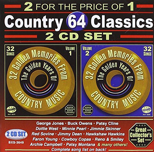 64 Songs Country Classics / Var - 64 Songs: Country Classics / Various [CD]