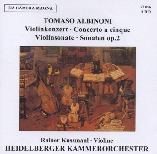 Albinoni / Kussmaul / Heidelberg - Violin Cons Music CD