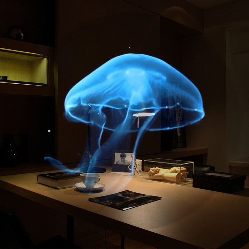 3D Hologram LED Fan With Frame-5