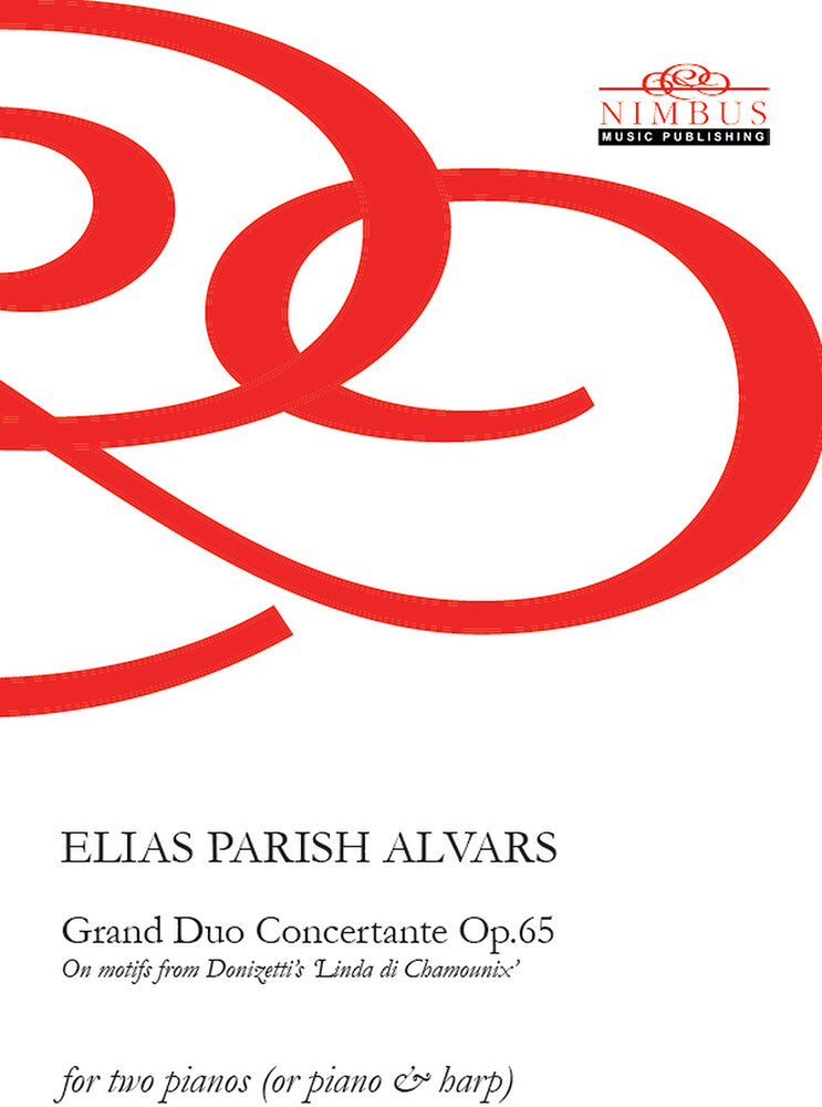 Alvars - Grand Duo Concertante 65 For Two Pianos Music CD