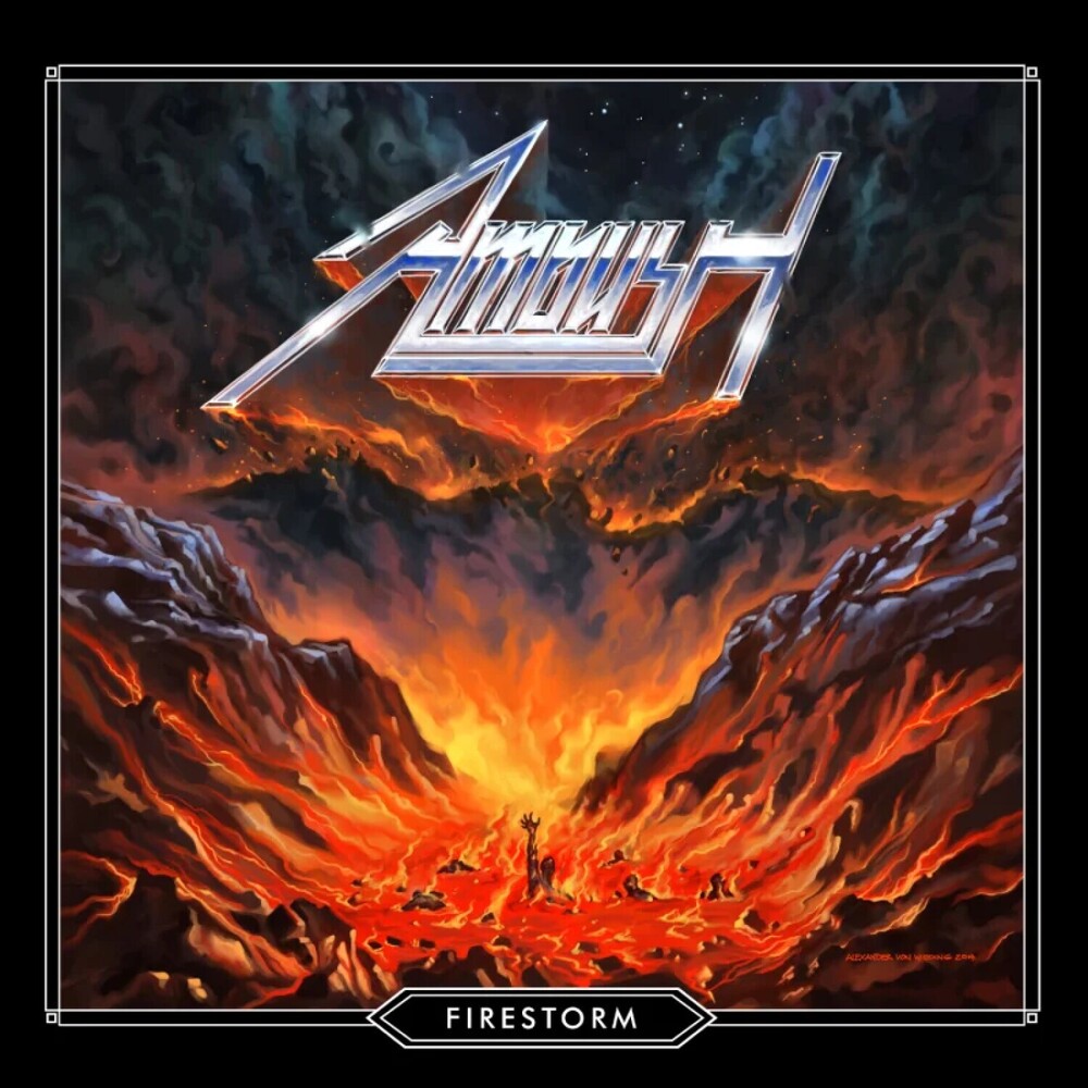 Ambush - Firestorm [Colored Vinyl] (Spla) Vinyl Record