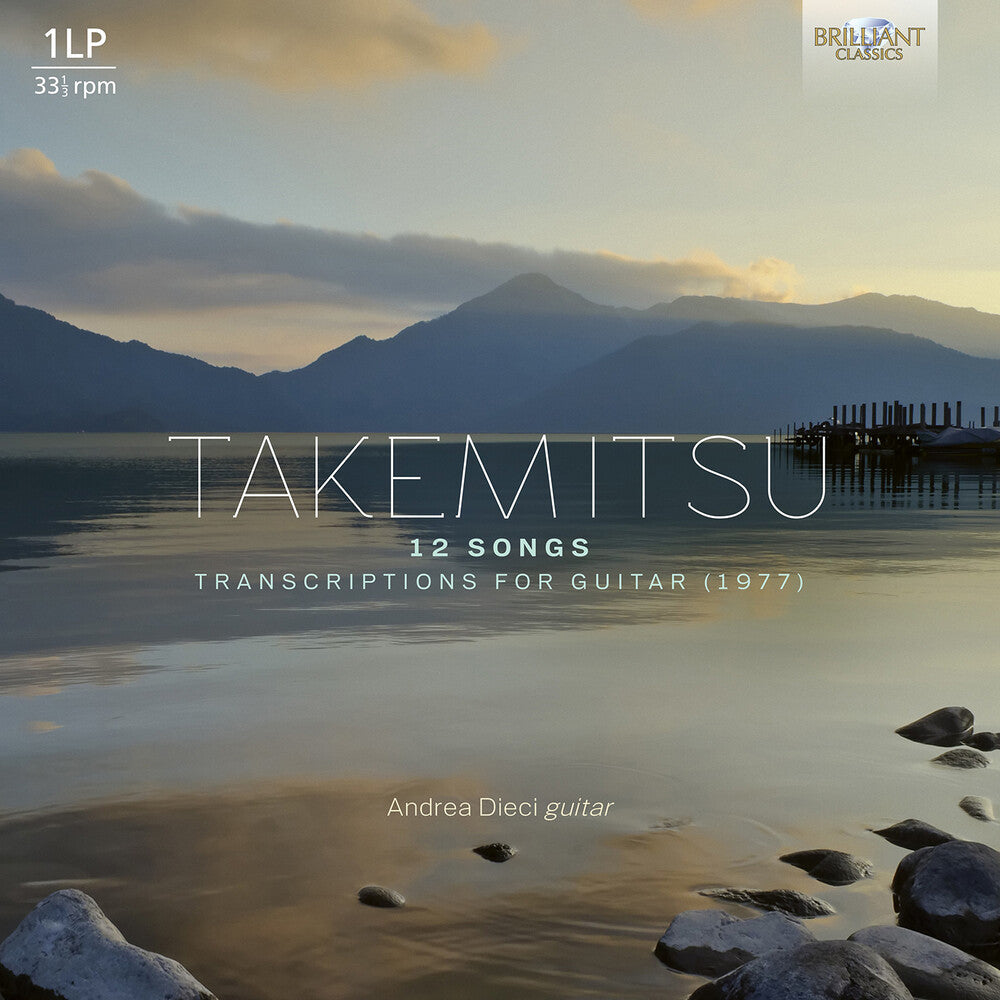 Andrea Dieci - Takemitsu: 12 Songs Transcriptions For Guitar [LP] Vinyl Record