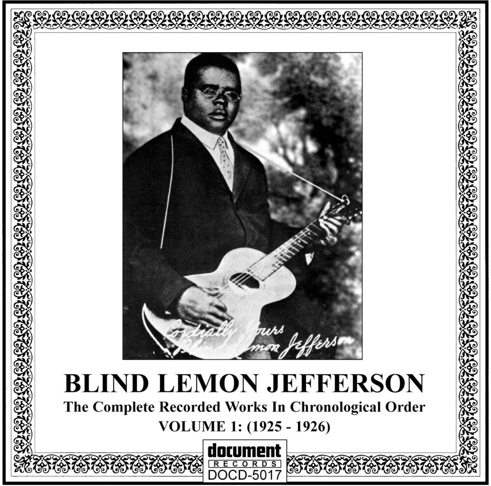 Blind Jefferson Lemon - Vol. 1-(1925-26) [CD]