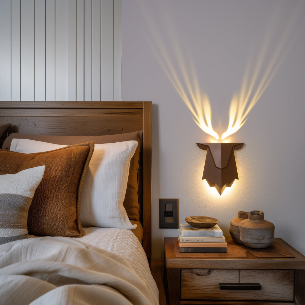 Elk Wall Lamp, Creative Projection Lamp-3