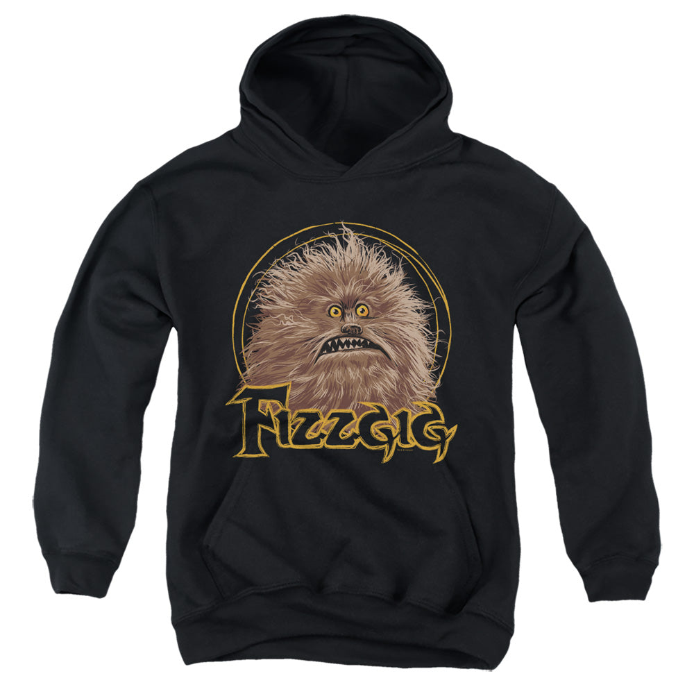 Dark Crystal Fizzgig Kids Youth Hoodie Black Officially Licensed