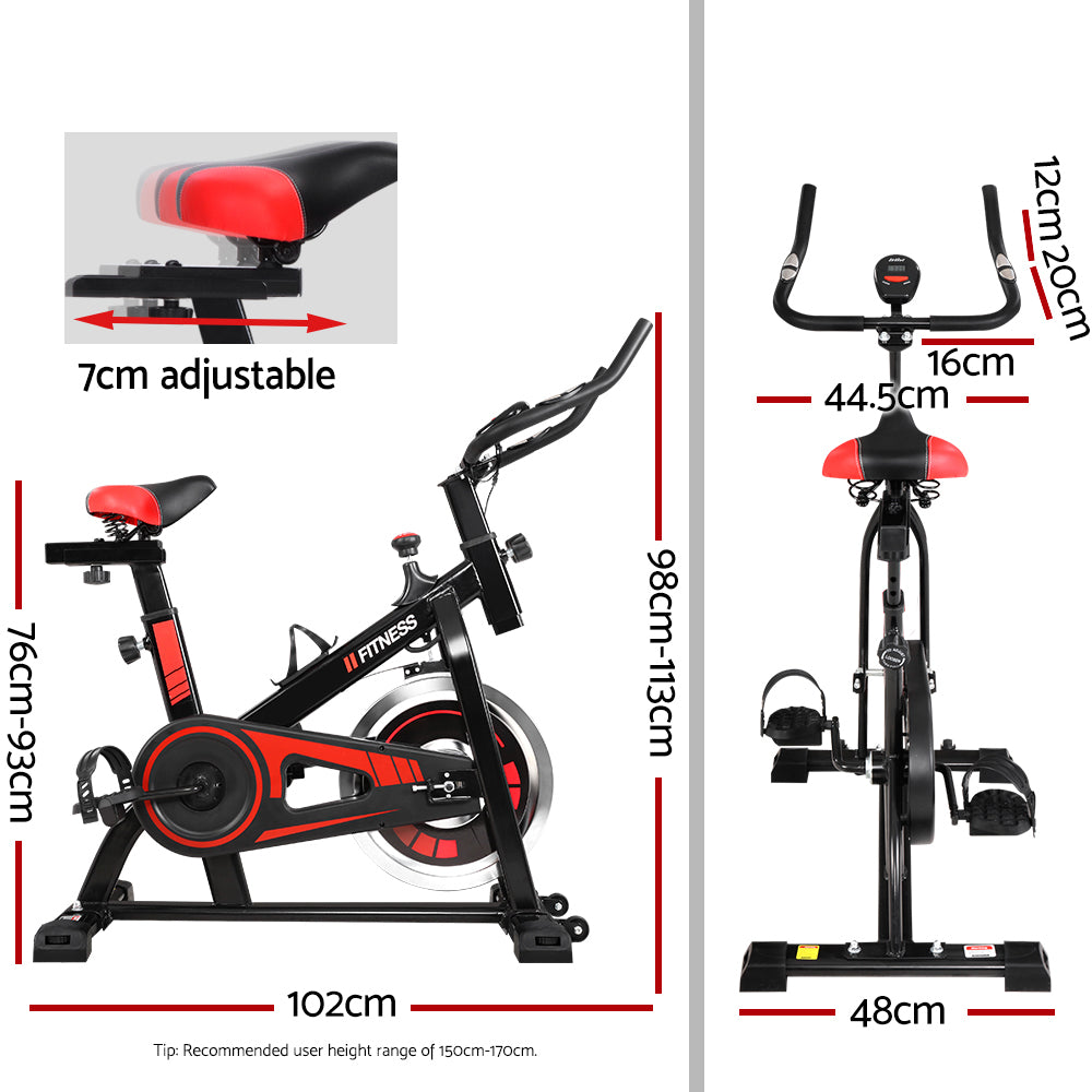 NNEDSZ Bike Exercise Bike Flywheel Fitness Home Commercial Workout Gym Holder-1