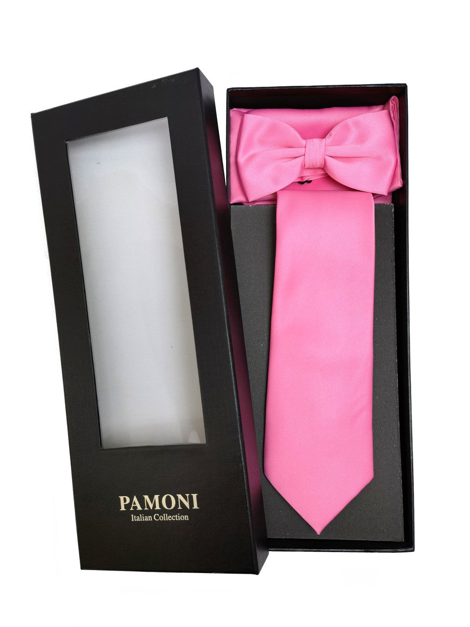 PINK TIE & BOW TIE SET-0