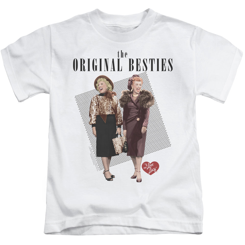 I Love Lucy Original Bestie Juvenile Kids Youth T Shirt White Officially Licensed