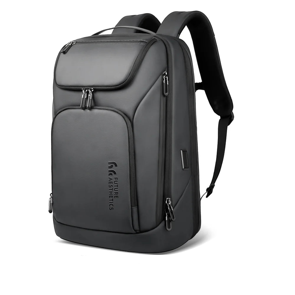 NNEOBA 17.3-Inch Business Laptop Backpack Grey-0