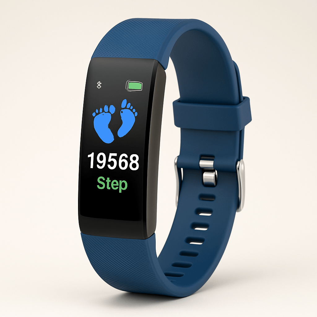 Wellness Tracker | Fitness Tracker Watch with Heart Rate Monitoring & Sleep Tracking | Lightweight Design for Daily Activity