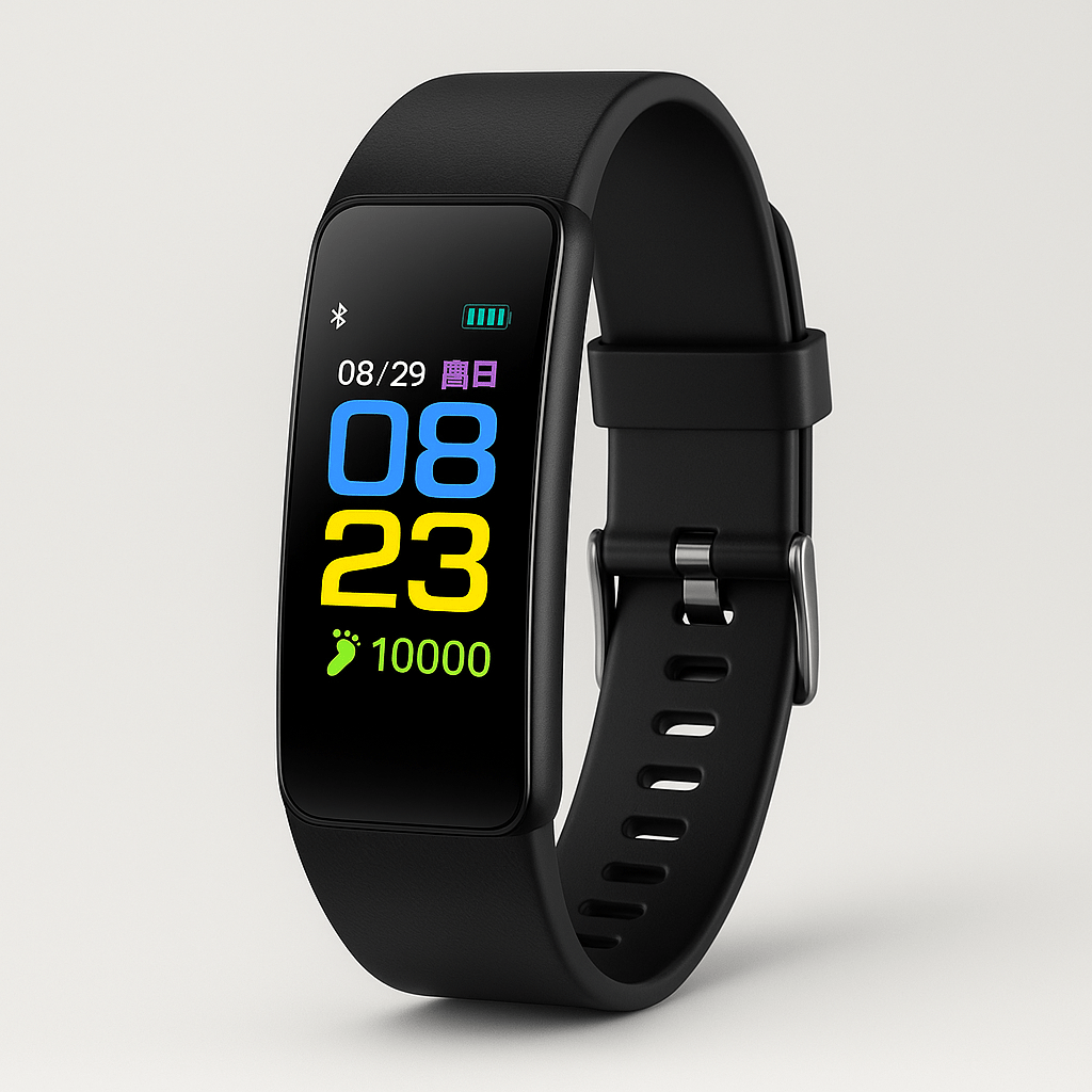 Wellness Tracker | Fitness Tracker Watch with Heart Rate Monitoring & Sleep Tracking | Lightweight Design for Daily Activity