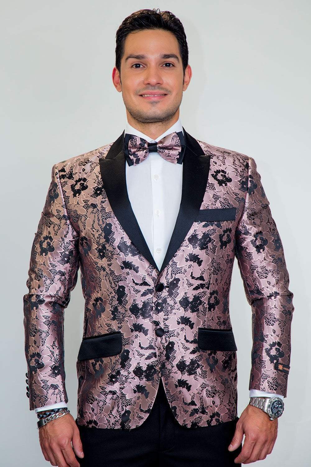 "Amsterdam" Tuxedo Jacket Peak-0