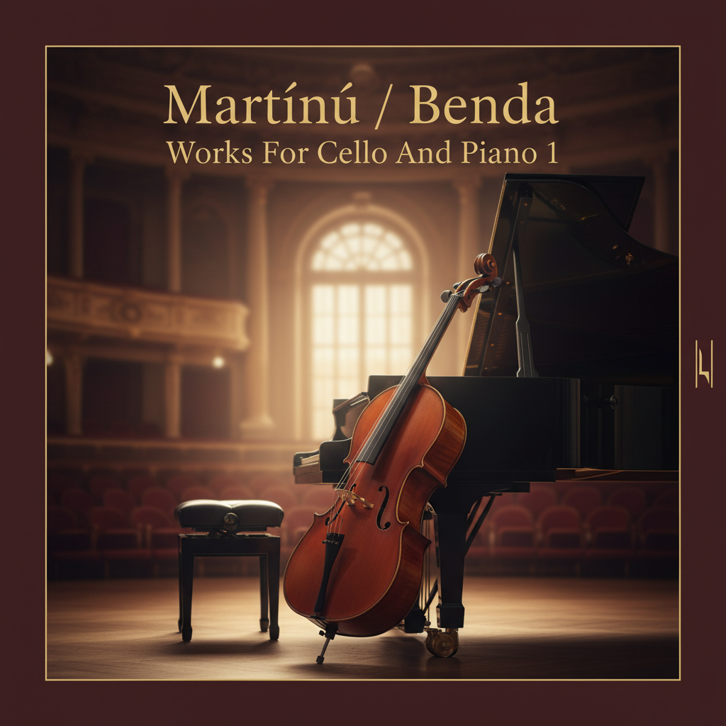 Martinu / Benda - Works For Cello And Piano 1 [CD]