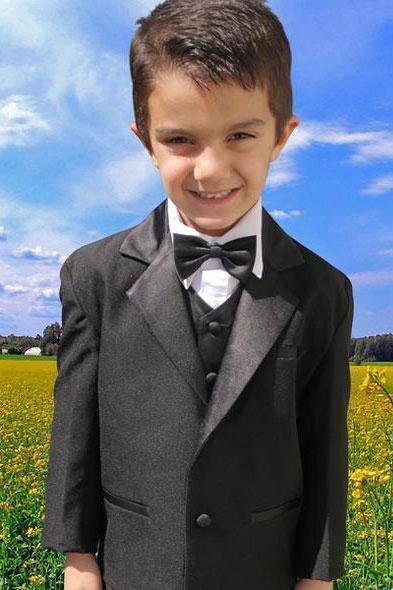 "Prodigy" Kids Black Tuxedo Package-1