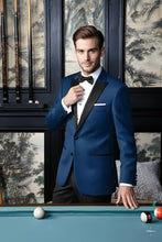 "Vermont" Indigo Blue Tuxedo Jacket-2