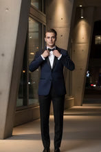 "Vermont" Midnight Blue Tuxedo Jacket-1
