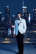 "Xavier" White Tuxedo Jacket-1